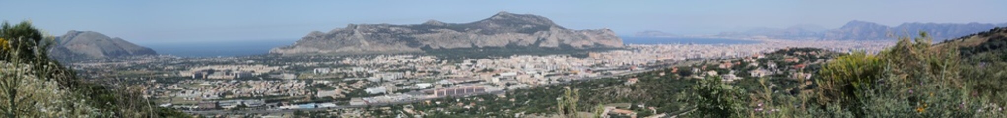 Obraz premium Panorama di Palermo