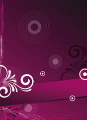 abstract pink background card/flyer for design
