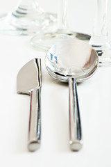 knife and spoon