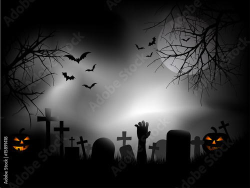 Зомби на кладбище бесплатно