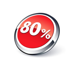 icône 80 %