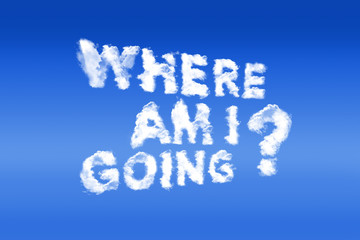 Fototapeta premium Where am I Going