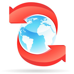 Naklejka premium Erde - Symbol