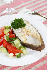 Fish with vegetables