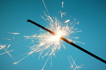 Obraz premium christmas sparkler