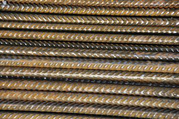 Hintergrund Stahlstangen
