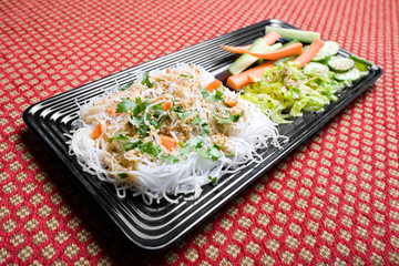White Vietnamese Bun Noodles