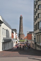 Fototapeta premium Leuchtturm von Borkum