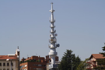El "piruli" de Radio Television de Navarra, España.