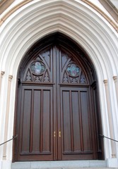old church door