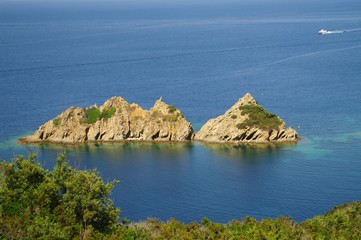 ile de port cros - france