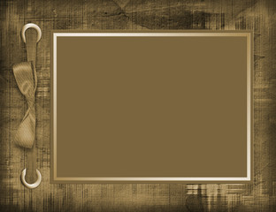 Abstract background with card for greeting or congratulation wit