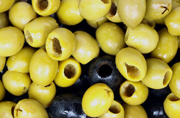 Olives background