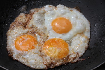 fried eggs