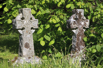 Grabsteine auf Isle of Skye