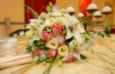 bouquet romantique