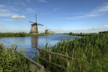 Windmühlen auf Kinderdijk