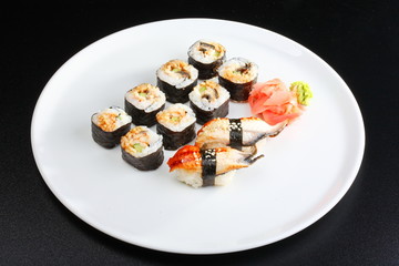Japanese sushi set