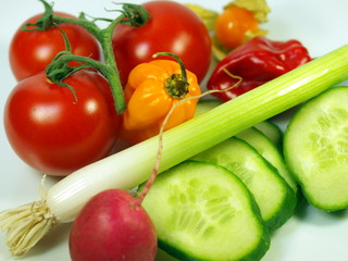 Gemüsekomposition
