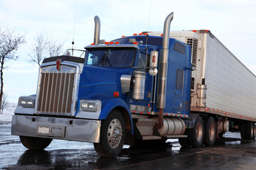 classical american truck outdoors