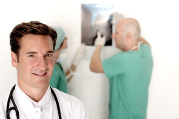 Obraz premium ärzte op