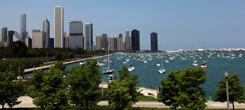 Chicago Summer Panorama