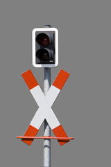 Andreaskreuz Haltesignal