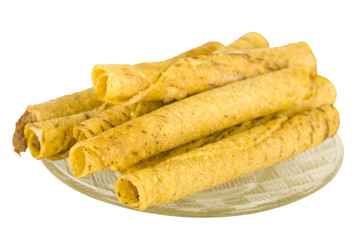 Frozen Tacos On Plate