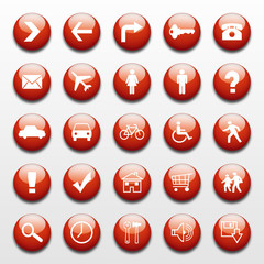 web icons/buttons