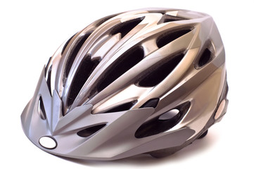 Bicycle helmet isolated