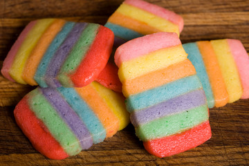 Rainbow Cookies