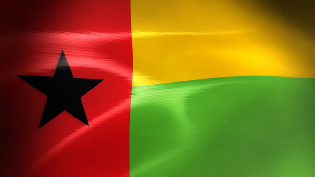 Guineabissau Flag - HD Loop