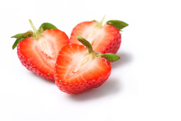 Fresh and tasty strawberries
