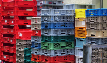 Warenlager Paletten