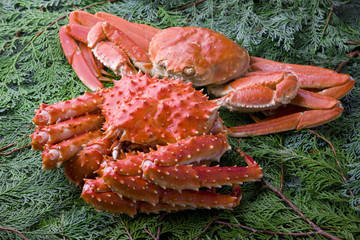 タラバガニとズワイガニ