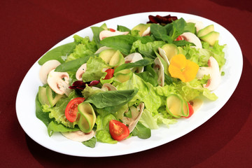 Salad  flowers