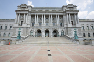 Obraz premium Bibliothek in Washington DC (Library of Congress)