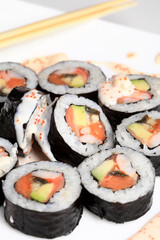 traditional japanese sushi