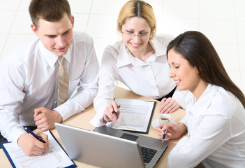 Obraz premium Business people