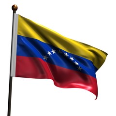 Fototapeta premium High resolution Venezualian flag