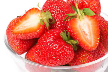 Fresh and tasty strawberries