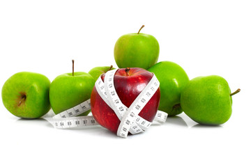 apples measured  the meter, sports apples