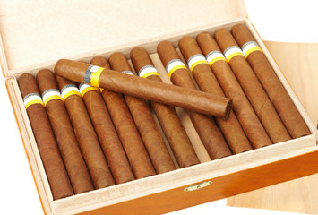 Box of Cuban Cigars