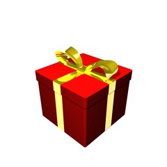 Geschenk rot