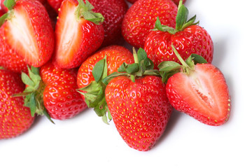 Fresh and tasty strawberries