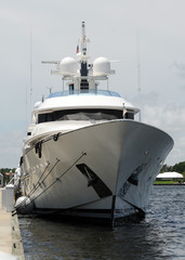 Naklejka premium Luxury yacht