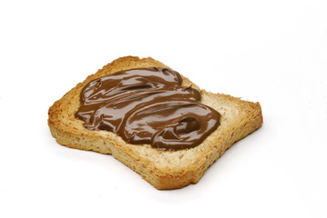 Pan con nutella.