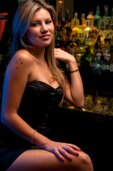 Sexy at the bar
