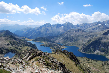 Les lacs d'Aubert et d'Aumar