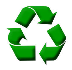 Obraz premium Recycling symbol